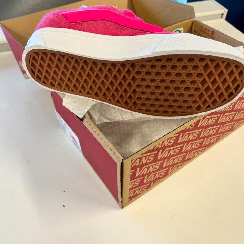 Vans Knu Skool Skate Shoe - Pink Glow - Picture 6 of 6
